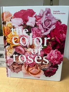 The Color of Roses Hardcover Coffee Table Book - Pink Floral Cover